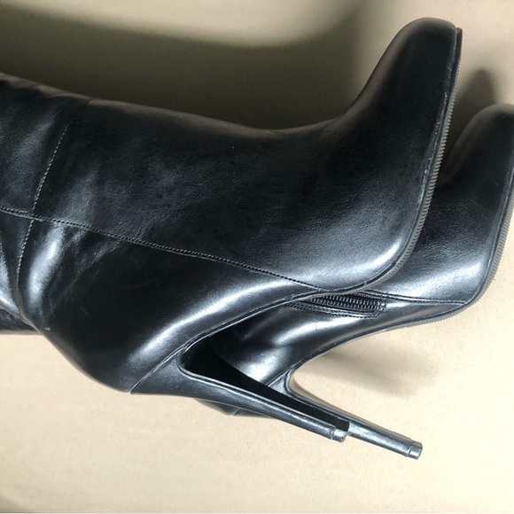 Aldo Black Leather Boots - Picture 8 of 15